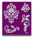 Floral Silkscreen Stencil  thumbnail