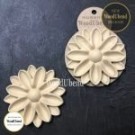Pack of Two Rounded Flower Centrepieces Wub6098 thumbnail