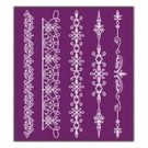 Delicate Lace Silkscreen Stencil thumbnail