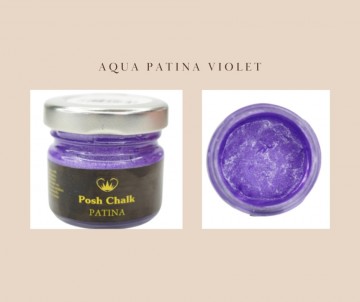 Aqua patina Violet