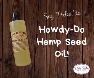 Howdy Do Hemp Seed Oil 8 oz