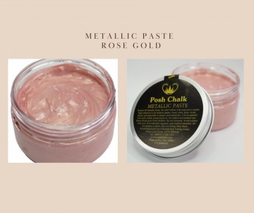 Metallic Paste Rose Gold