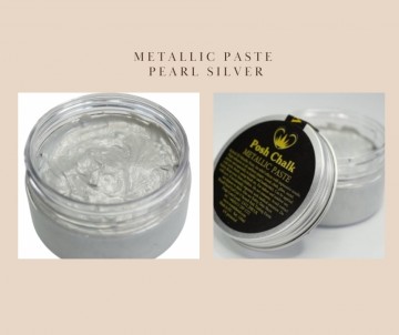 Metallic Paste Pearl Silver